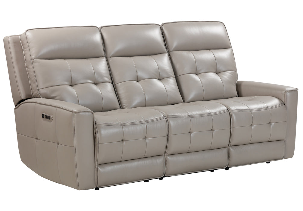 Parker Living Canterbury - Pewter Power Reclining Zero Gravity Sofa