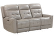 Parker Living Canterbury - Pewter Power Reclining Zero Gravity Sofa