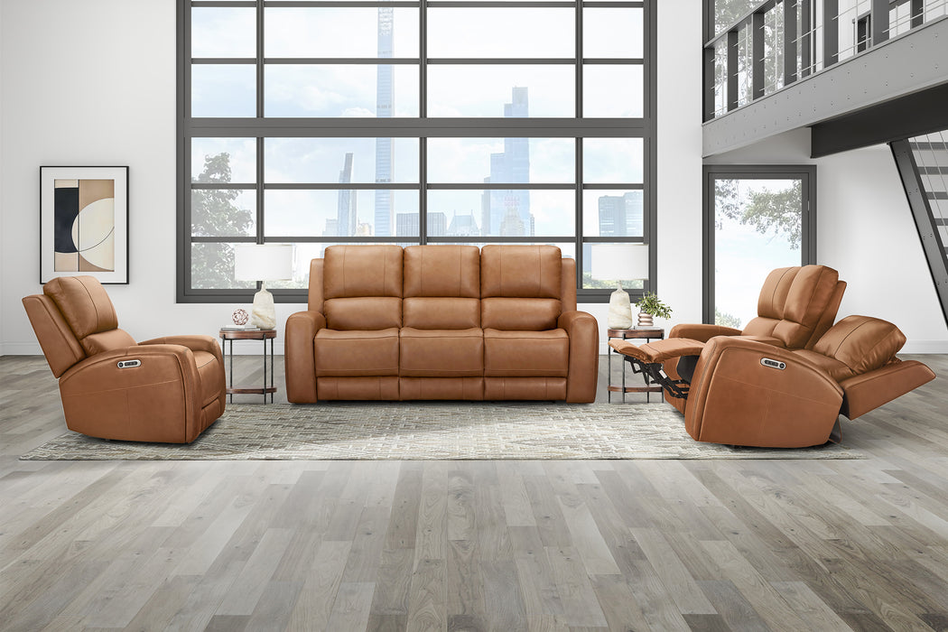 Parker Living Belmont Zero Gravity Power Reclining Tilt Console Loveseat P3