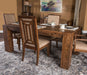 Aico Carrollton Rectangular Dining Table in Rustic Ranch - Visions in Furniture (La Mirada, CA)
