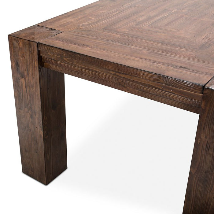 Aico Carrollton Rectangular Dining Table in Rustic Ranch - Visions in Furniture (La Mirada, CA)