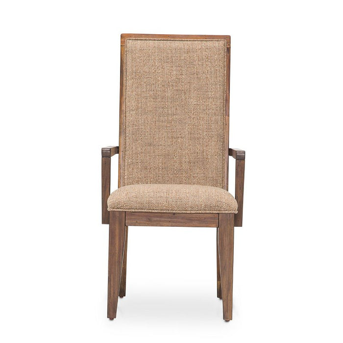 Aico Carrollton Arm Chair (Set of 2) in Rustic Ranch - Visions in Furniture (La Mirada, CA)