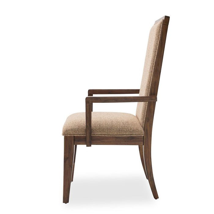 Aico Carrollton Arm Chair (Set of 2) in Rustic Ranch - Visions in Furniture (La Mirada, CA)