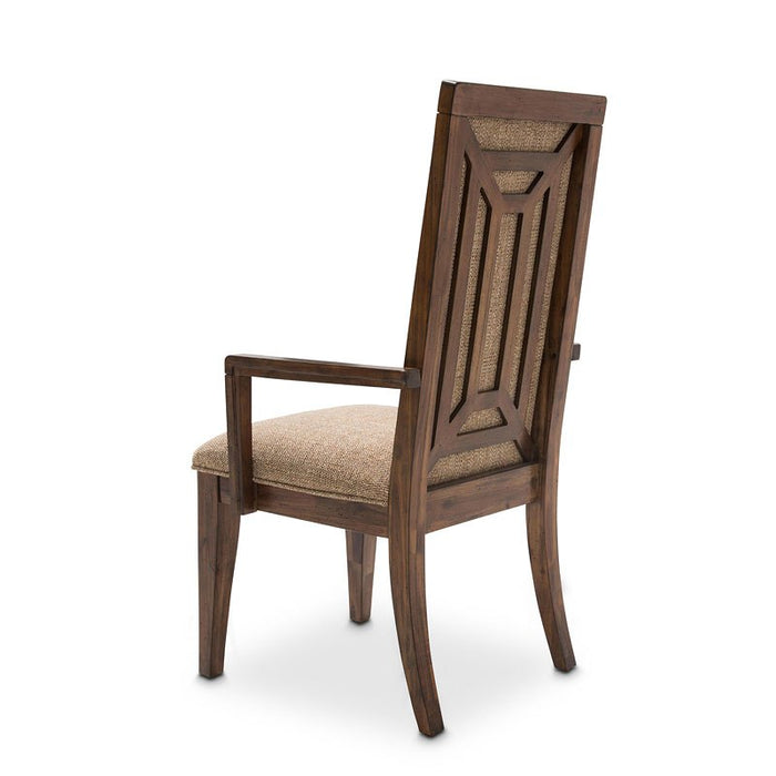 Aico Carrollton Arm Chair (Set of 2) in Rustic Ranch - Visions in Furniture (La Mirada, CA)