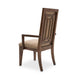 Aico Carrollton Arm Chair (Set of 2) in Rustic Ranch - Visions in Furniture (La Mirada, CA)