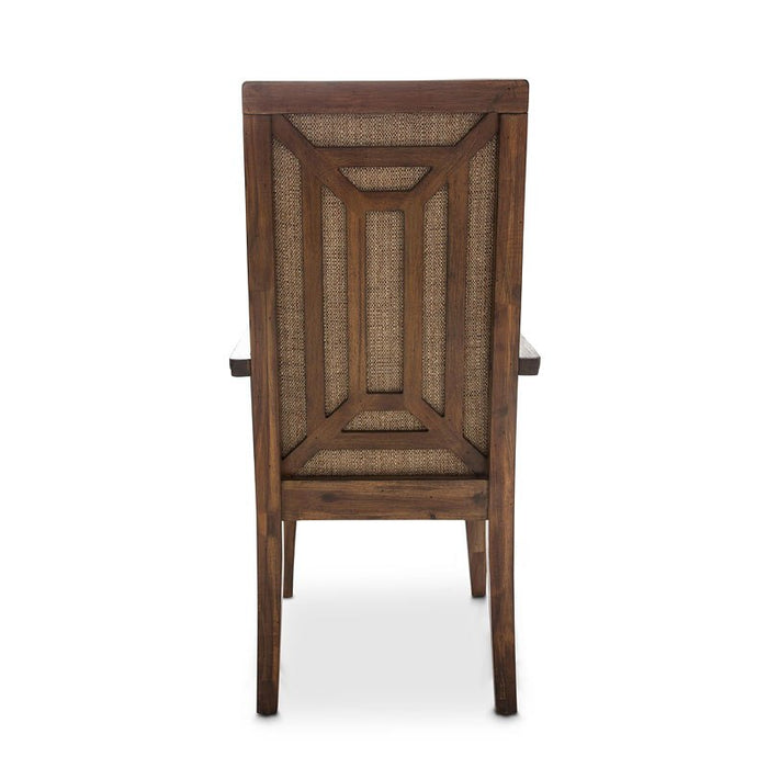 Aico Carrollton Arm Chair (Set of 2) in Rustic Ranch - Visions in Furniture (La Mirada, CA)