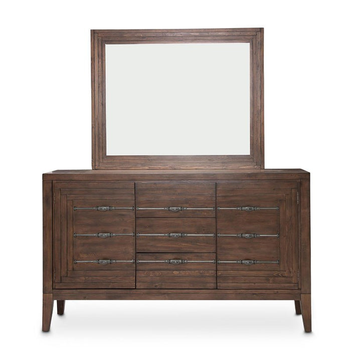 Aico Carrollton Sideboard in Rustic Ranch - Visions in Furniture (La Mirada, CA)