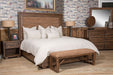 Aico Carrollton One Drawer Nightstand in Rustic Ranch - Visions in Furniture (La Mirada, CA)