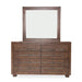 Aico Carrollton Dresser in Rustic Ranch - Visions in Furniture (La Mirada, CA)