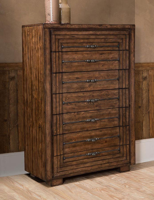 Aico Carrollton Drawer Chest in Rustic Ranch - Visions in Furniture (La Mirada, CA)