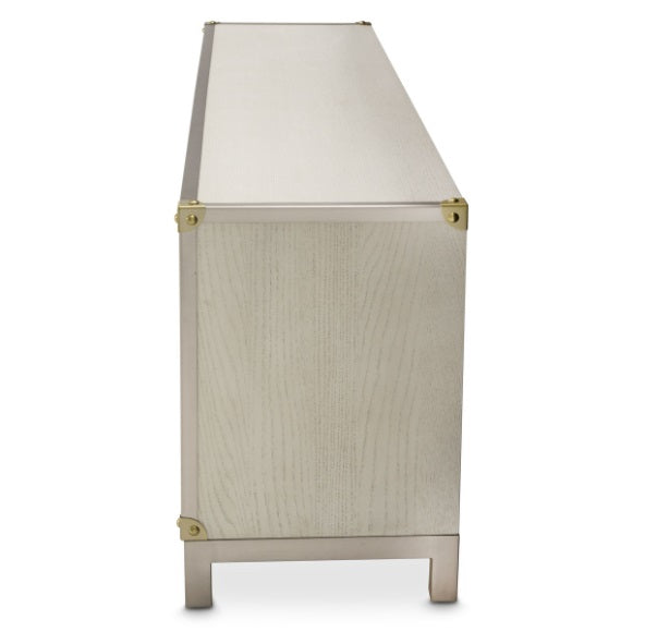 AICO Furniture Menlo Station TV Console in Eucalyptus - Visions in Furniture (La Mirada, CA)
