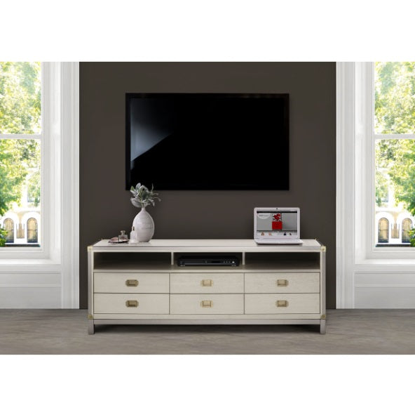 AICO Furniture Menlo Station TV Console in Eucalyptus - Visions in Furniture (La Mirada, CA)