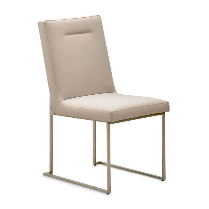 AICO Marin Side Chair (Set of 2) in Greige - Visions in Furniture (La Mirada, CA)