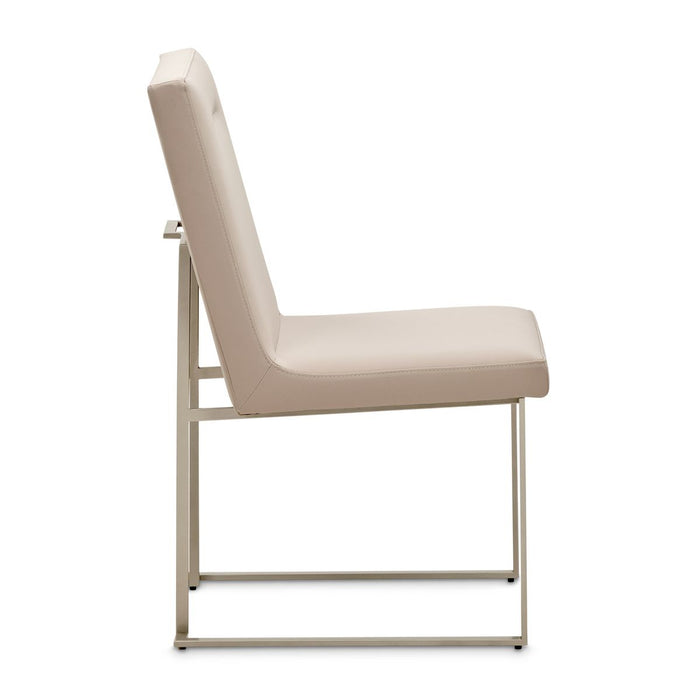 AICO Marin Side Chair (Set of 2) in Greige - Visions in Furniture (La Mirada, CA)