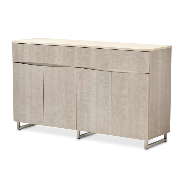 AICO Marin Sideboard in Greige - Visions in Furniture (La Mirada, CA)
