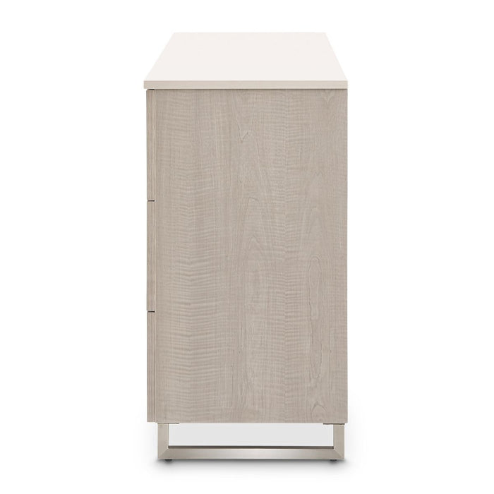 AICO Marin Dresser in Greige - Visions in Furniture (La Mirada, CA)