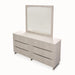 AICO Marin Dresser in Greige - Visions in Furniture (La Mirada, CA)