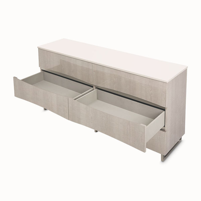 AICO Marin Dresser in Greige - Visions in Furniture (La Mirada, CA)