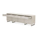 AICO Marin Media Cabinet in Greige - Visions in Furniture (La Mirada, CA)