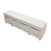 AICO Marin Media Cabinet in Greige - Visions in Furniture (La Mirada, CA)