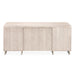 AICO Marin Desk in Greige - Visions in Furniture (La Mirada, CA)