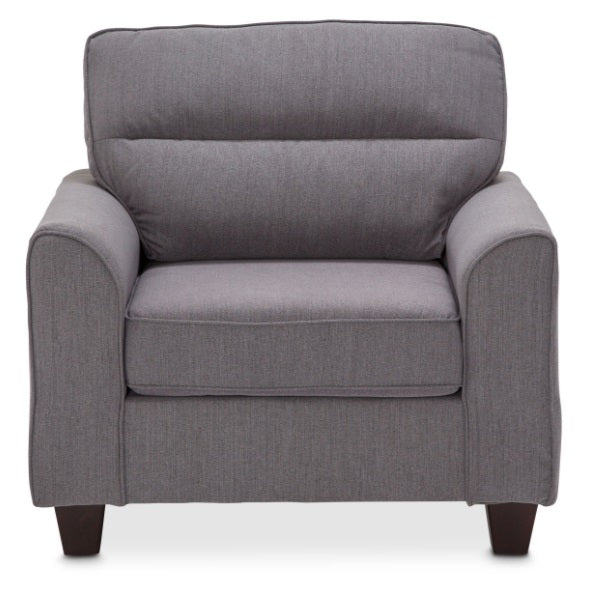 AICO Furniture A La Carte Millenial Chair in Graphite - Visions in Furniture (La Mirada, CA)