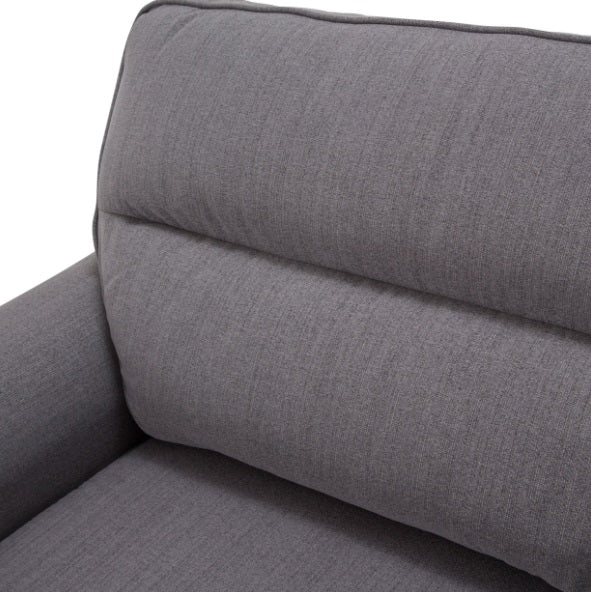 AICO Furniture A La Carte Millenial Chair in Graphite - Visions in Furniture (La Mirada, CA)