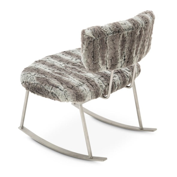 AICO Furniture A La Carte Pebble Beach Rocker Chair in Moondust - Visions in Furniture (La Mirada, CA)