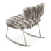AICO Furniture A La Carte Pebble Beach Rocker Chair in Moondust - Visions in Furniture (La Mirada, CA)