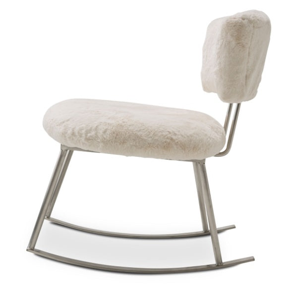 AICO Furniture A La Carte Pebble Beach Rocker Chair in Powder - Visions in Furniture (La Mirada, CA)