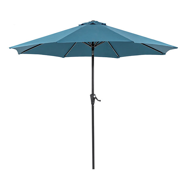Tano 9' Outdoor Umbrella + 21" Round Base - Visions in Furniture (La Mirada, CA)