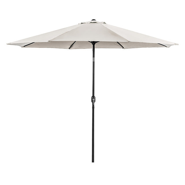Mora 11' Outdoor Umbrella + 21" Round Base - Visions in Furniture (La Mirada, CA)