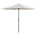 Mora 11' Outdoor Umbrella + 21" Round Base - Visions in Furniture (La Mirada, CA)