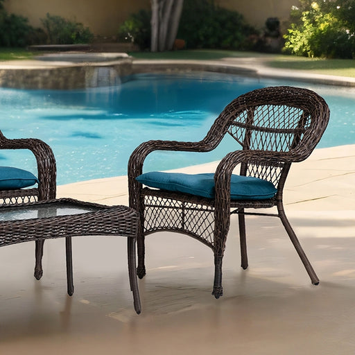 Oliveri 5 Pc. Outdoor Set - Visions in Furniture (La Mirada, CA)