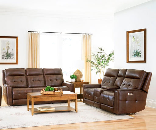 Parker Living Canterbury - Acorn Power Reclining Zero Gravity Sofa and Loveseat