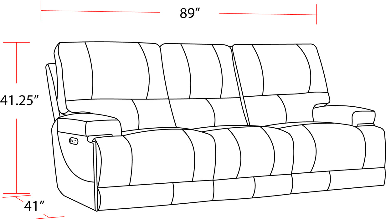 Parker Living Whitman - Verona Coffee - Powered By Freemotion Power Reclining Sofa and Recliner