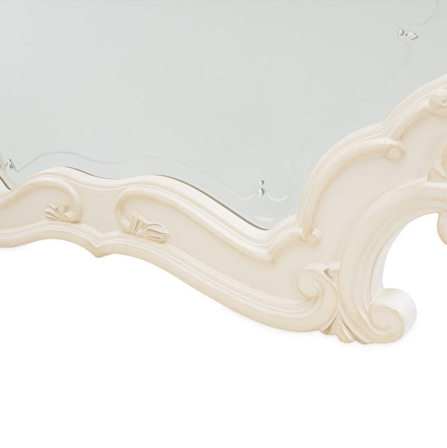 AICO Lavelle Dresser Mirror in Classic Pearl - Visions in Furniture (La Mirada, CA)