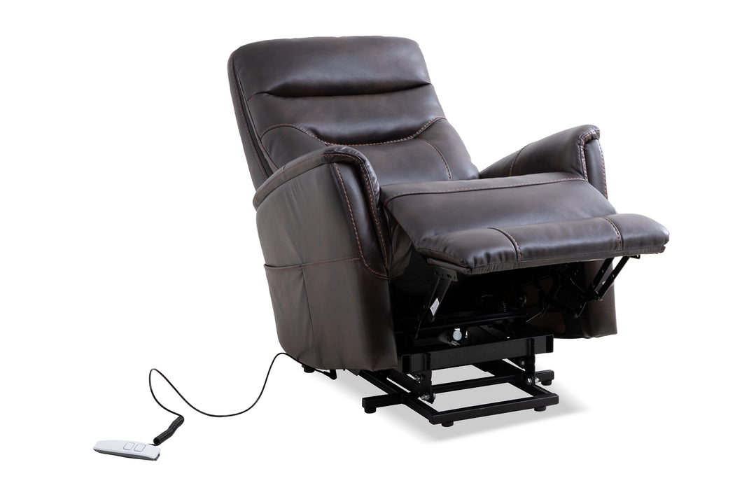 Parker Living Gemini - Truffle Power Lift Recliner with Articulating Headrest
