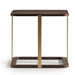 AICO Furniture Amora Side Table in Eggshell Walnut - Visions in Furniture (La Mirada, CA)