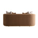 AICO Furniture Ariana Loveseat in Caramel Gold - Visions in Furniture (La Mirada, CA)