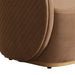 AICO Furniture Ariana Chair in Caramel Gold - Visions in Furniture (La Mirada, CA)