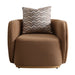 AICO Furniture Ariana Chair in Caramel Gold - Visions in Furniture (La Mirada, CA)