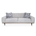 AICO Balboa Sofa in Warm Walnut - Visions in Furniture (La Mirada, CA)