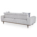 AICO Balboa Sofa in Warm Walnut - Visions in Furniture (La Mirada, CA)
