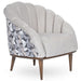 AICO Balboa Accent Chair in Warm Walnut - Visions in Furniture (La Mirada, CA)