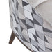 AICO Balboa Accent Chair in Warm Walnut - Visions in Furniture (La Mirada, CA)