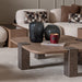 AICO Furniture Bristol Point Large Cocktail Table in Saddle Brown - Visions in Furniture (La Mirada, CA)