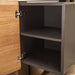 AICO Furniture Bristol Point Console Table in Saddle Brown - Visions in Furniture (La Mirada, CA)