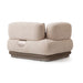 AICO Furniture Bristol Point LAF Chair in Saddle Brown - Visions in Furniture (La Mirada, CA)
