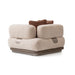AICO Furniture Bristol Point Corner Unit in Saddle Brown - Visions in Furniture (La Mirada, CA)